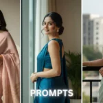 आधुनिक साड़ी के लिए 20 ट्रेंडी जेमिनी एआई इमेज विचार