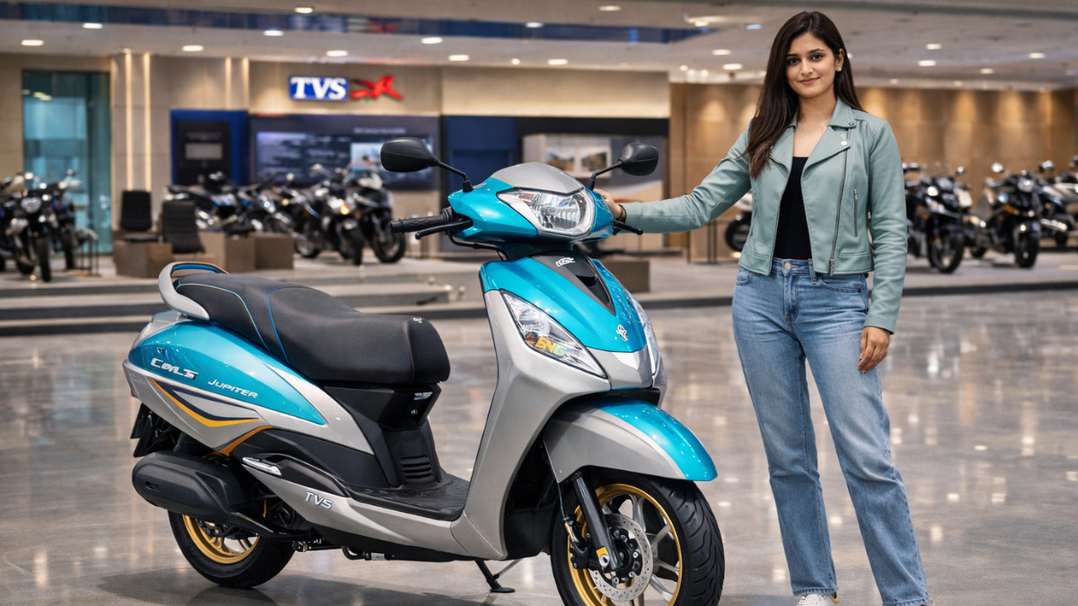 टीवीएस जुपिटर सीएनजी 2026: 82 किमी/किलोग्राम माइलेज और ₹51,499 की कीमत