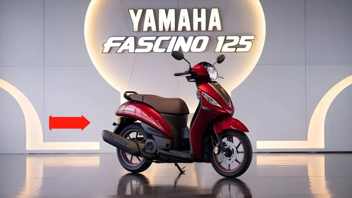 2026 Fascino 125 motorcycle in stunning design