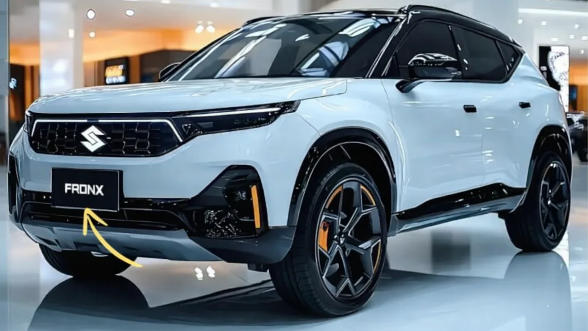 Maruti Suzuki FRONX SUV showcasing its features and design