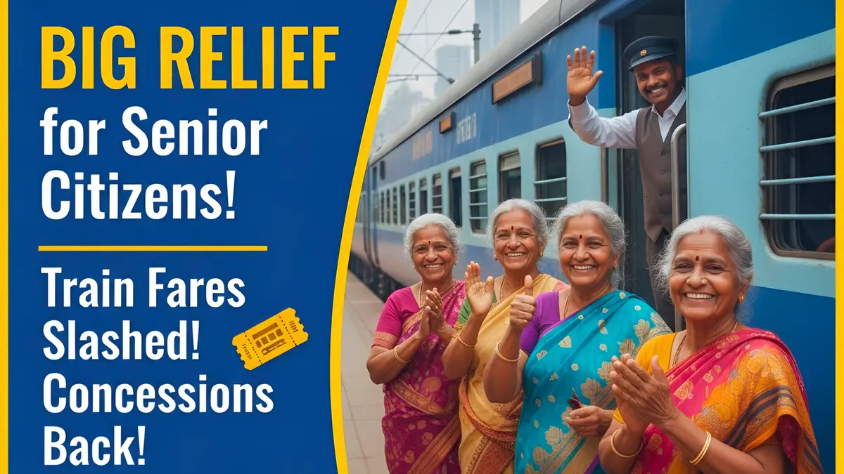 Railway concession facilities for elderly passengers resumed