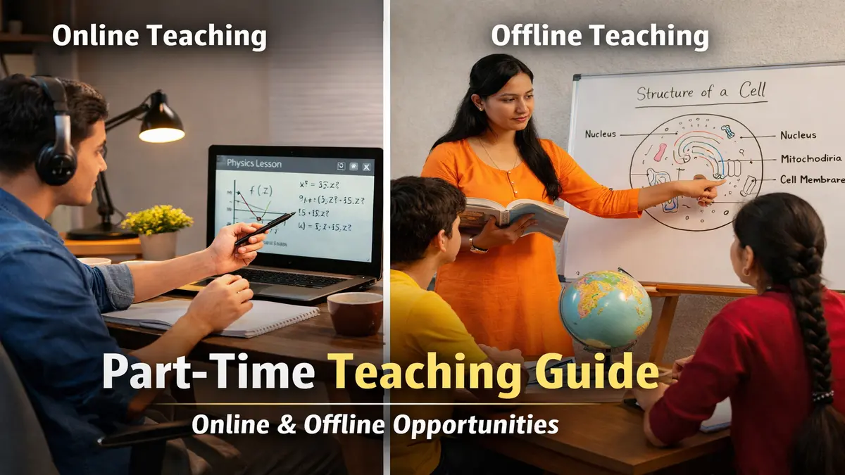 Comprehensive guide for online and offline part-time teaching